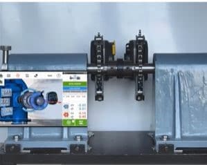 Figure 3a. A coupled machine in continuous sweep mode