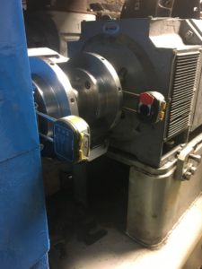Photo 4: Final measurements and alignment.