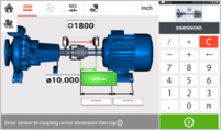 Figure 2. Examples of straightforward alignment scenarios using the RotAlign Touch 2